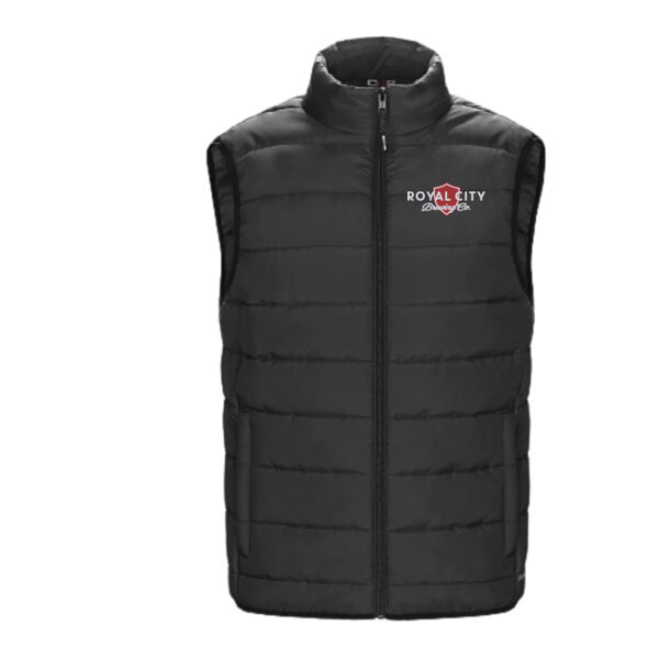 Embroidered Mens Chill Puffy Vest  Thumbnail
