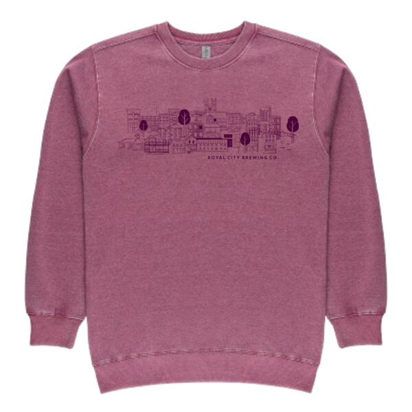 Adult Unisex Mid Weight Premium Vintage Crewneck Thumbnail