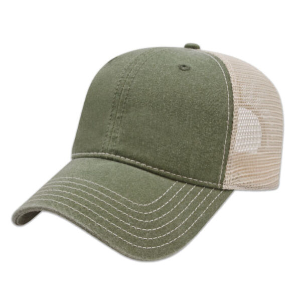 Pigment Dyed Trucker Mesh Cap Thumbnail
